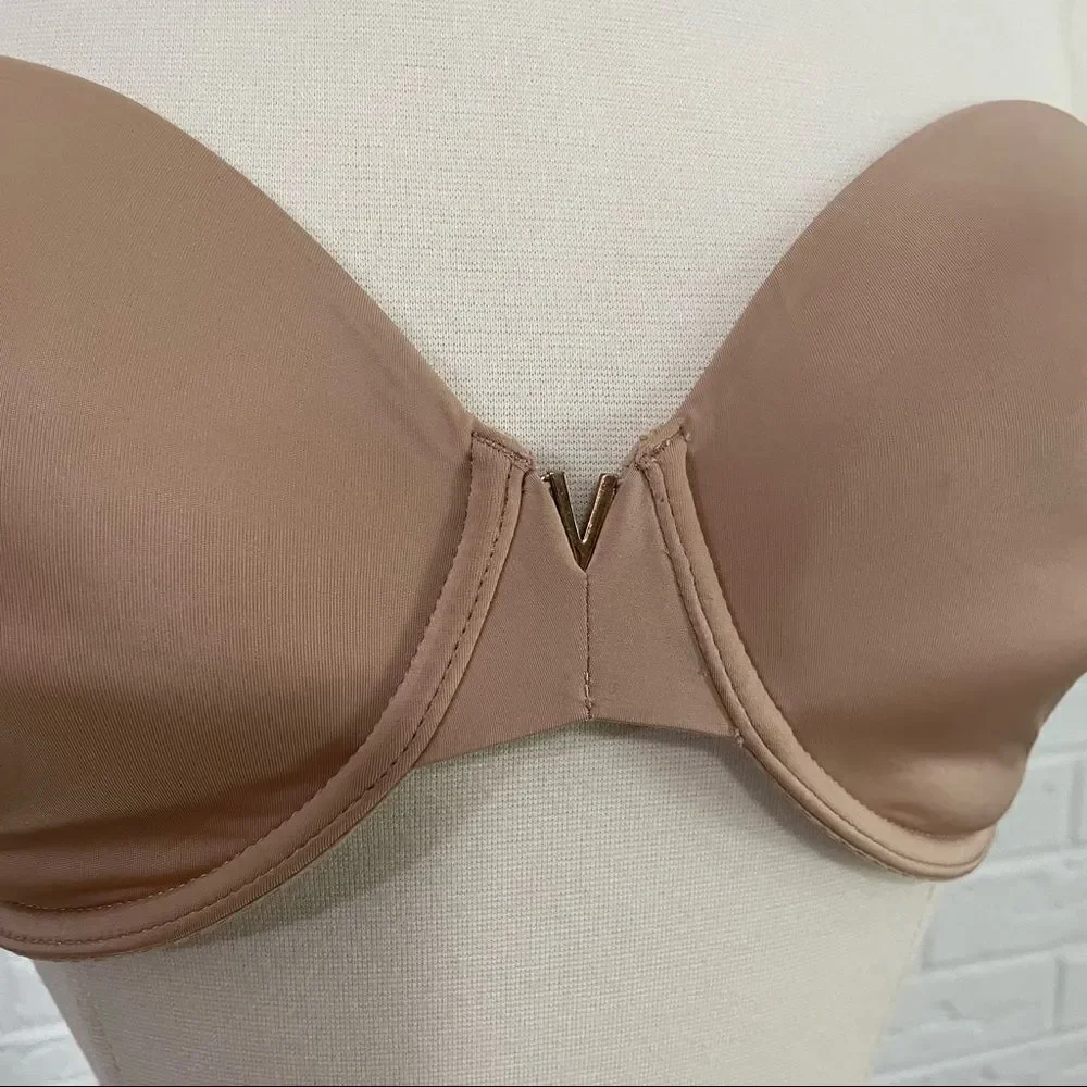 Victoria’s Secret Multi-Way Strapless Bra Size 34DD